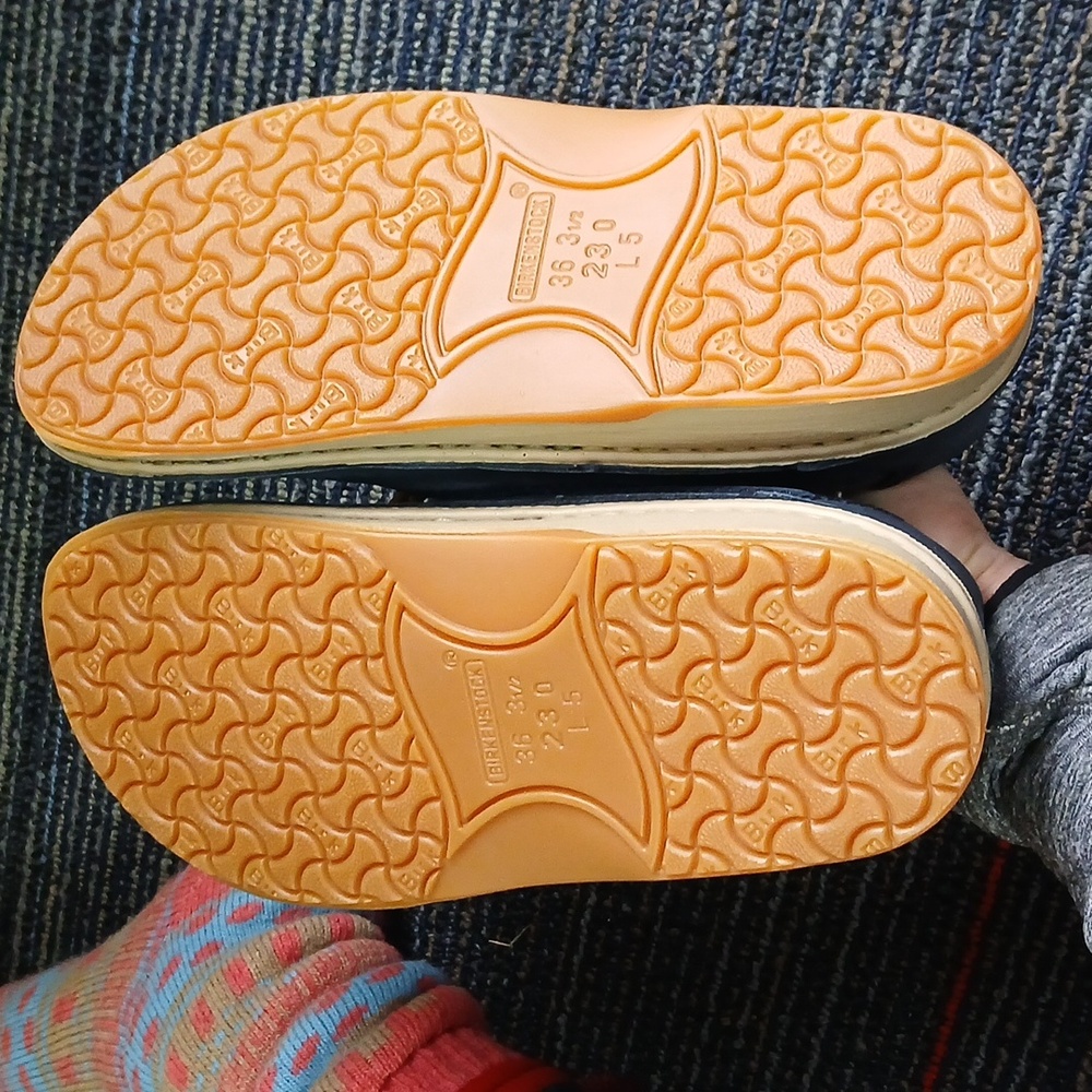Nwt Birkenstock - Memphis Navy Shoe W 5 - Picture 5 of 6